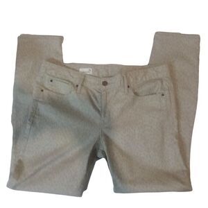 Gap Sz 31 Always Skinny Animal Print Jeans